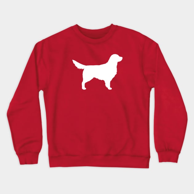 Golden Retriever Silhouette Crewneck Sweatshirt by Coffee Squirrel